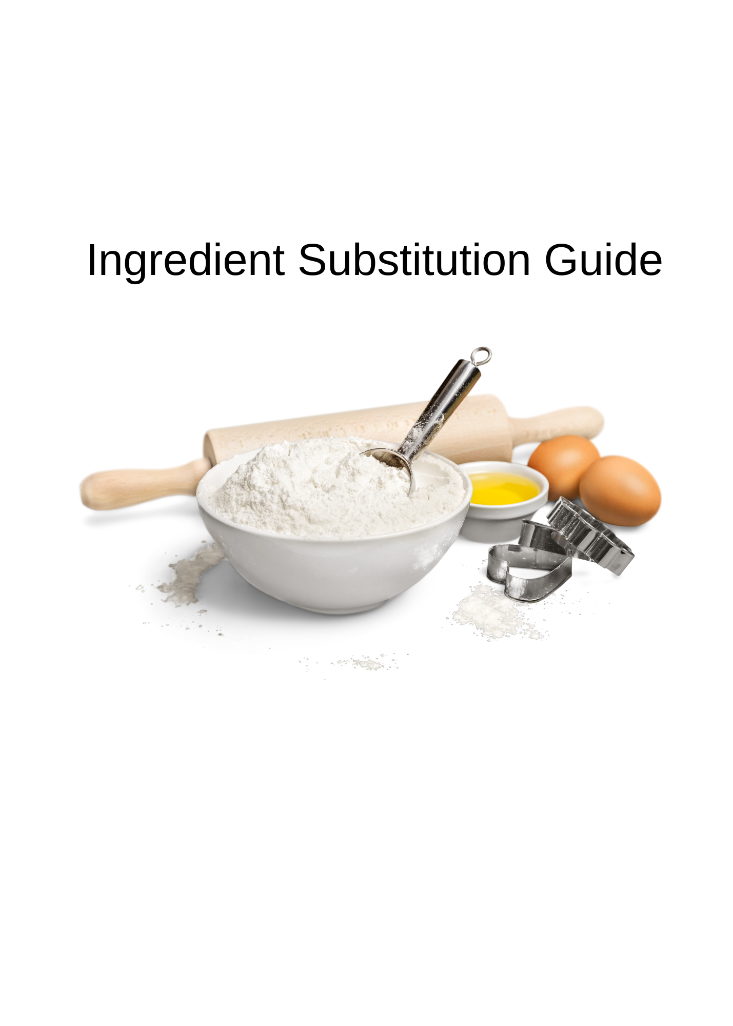 Ingredient Substitution Guide