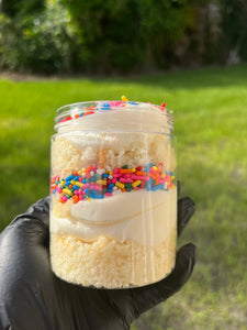 8 oz cake jars