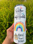 Teacher tumbler