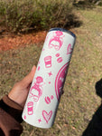 Valentine’s Day tumbler