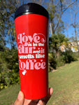 Valentine’s Day coffee cup